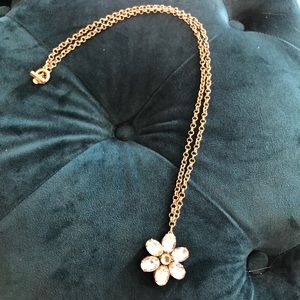 Ann Taylor Flower Necklace